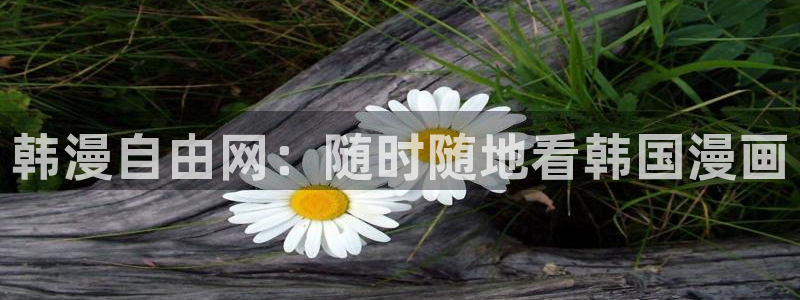 汗汗漫画网站入口：韩漫自由网：随时随地看韩国漫画