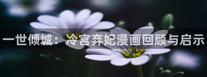 汗汗漫画官网入口：一世倾城：冷宫弃妃漫画回顾与启示